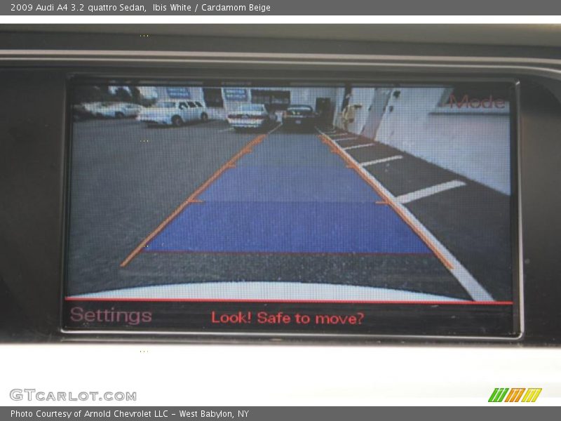 Ibis White / Cardamom Beige 2009 Audi A4 3.2 quattro Sedan