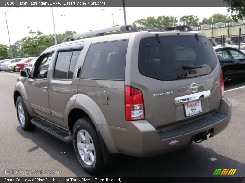 Desert Stone / Graphite 2008 Nissan Pathfinder SE 4x4