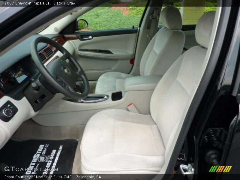 Black / Gray 2007 Chevrolet Impala LT