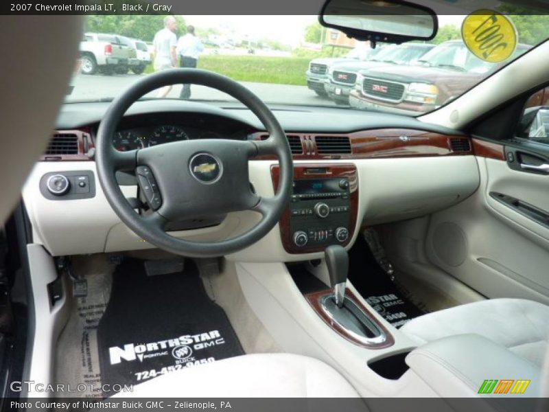 Black / Gray 2007 Chevrolet Impala LT