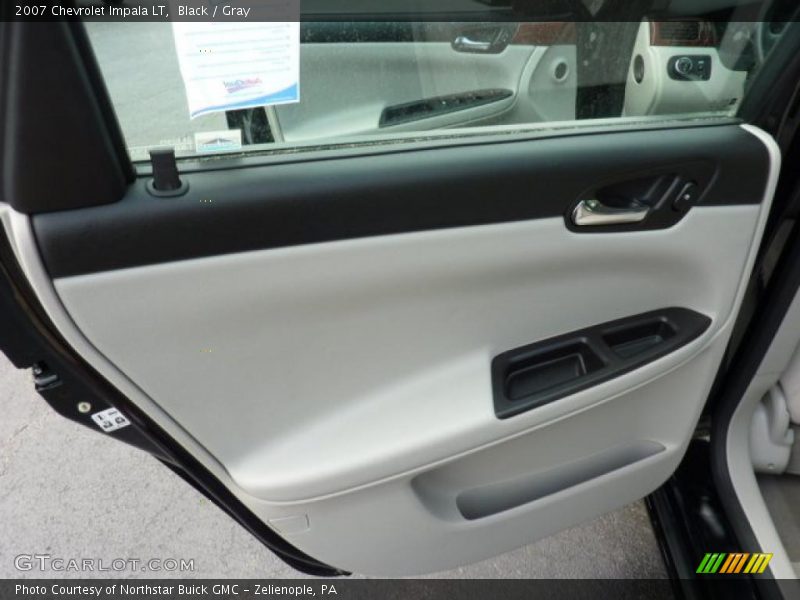 Black / Gray 2007 Chevrolet Impala LT
