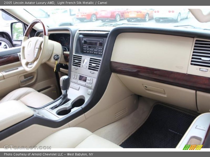  2005 Aviator Luxury AWD Camel Interior