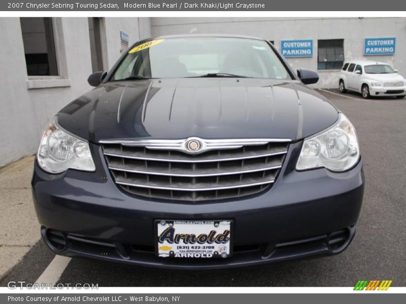 Modern Blue Pearl / Dark Khaki/Light Graystone 2007 Chrysler Sebring Touring Sedan