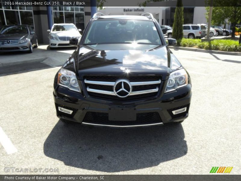 Black / Black 2011 Mercedes-Benz GLK 350