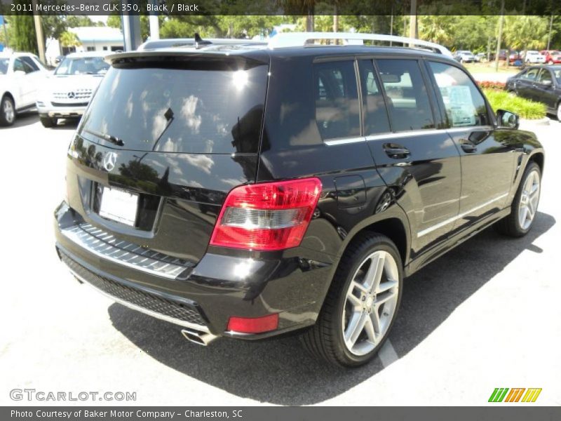 Black / Black 2011 Mercedes-Benz GLK 350