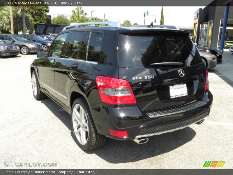 Black / Black 2011 Mercedes-Benz GLK 350