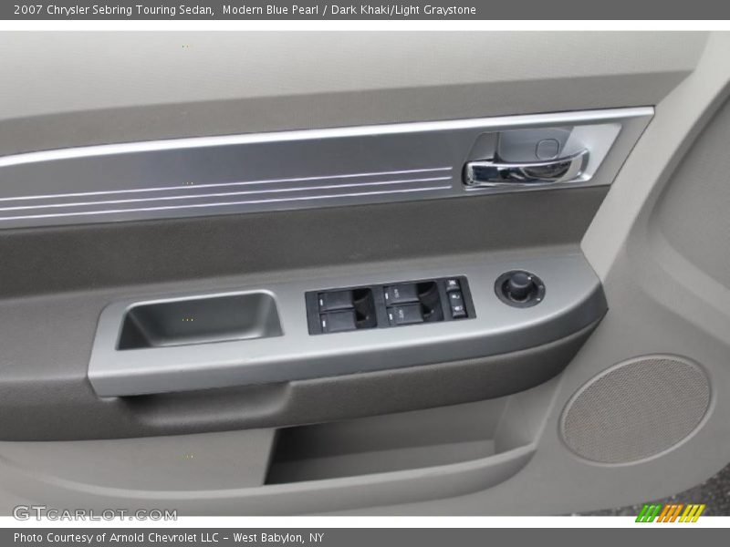 Modern Blue Pearl / Dark Khaki/Light Graystone 2007 Chrysler Sebring Touring Sedan