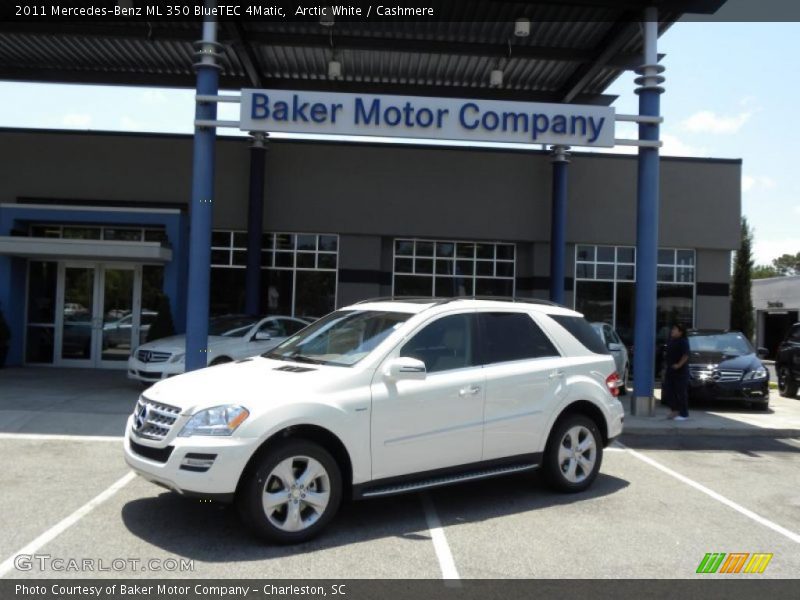 Arctic White / Cashmere 2011 Mercedes-Benz ML 350 BlueTEC 4Matic