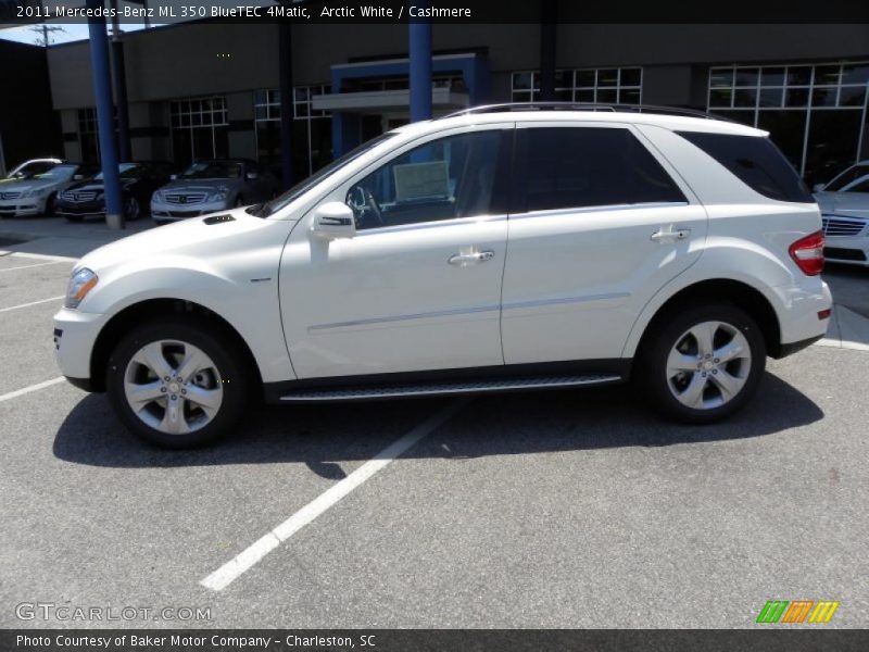 Arctic White / Cashmere 2011 Mercedes-Benz ML 350 BlueTEC 4Matic