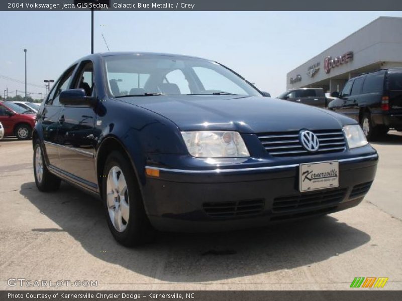 Galactic Blue Metallic / Grey 2004 Volkswagen Jetta GLS Sedan