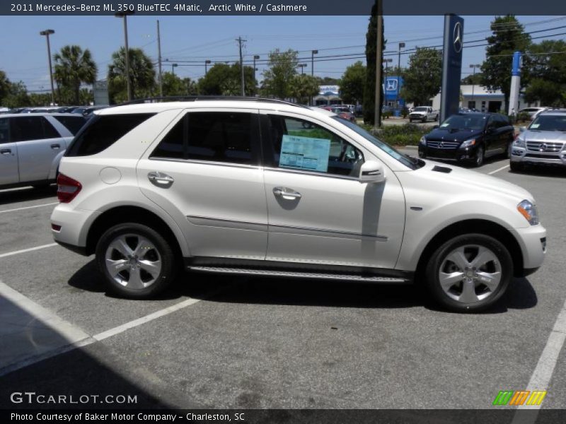 Arctic White / Cashmere 2011 Mercedes-Benz ML 350 BlueTEC 4Matic