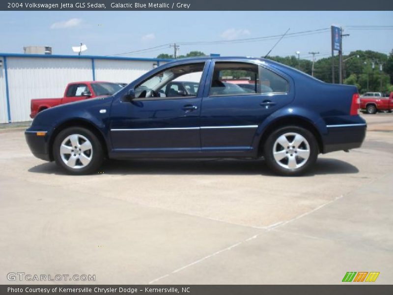 Galactic Blue Metallic / Grey 2004 Volkswagen Jetta GLS Sedan