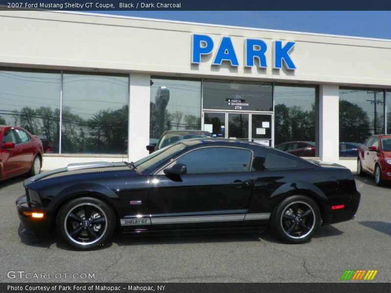 Black / Dark Charcoal 2007 Ford Mustang Shelby GT Coupe