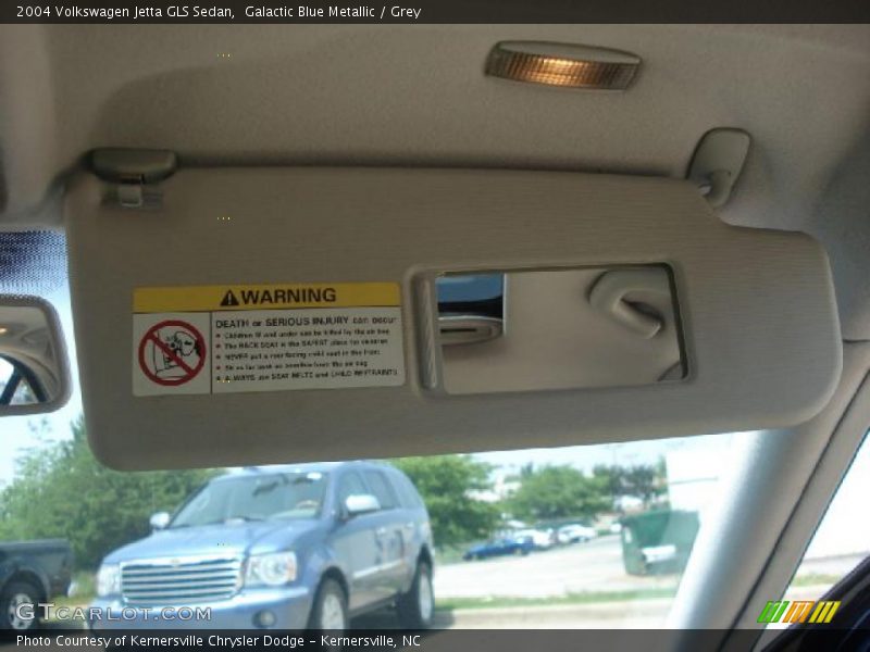 Galactic Blue Metallic / Grey 2004 Volkswagen Jetta GLS Sedan