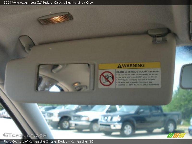 Galactic Blue Metallic / Grey 2004 Volkswagen Jetta GLS Sedan