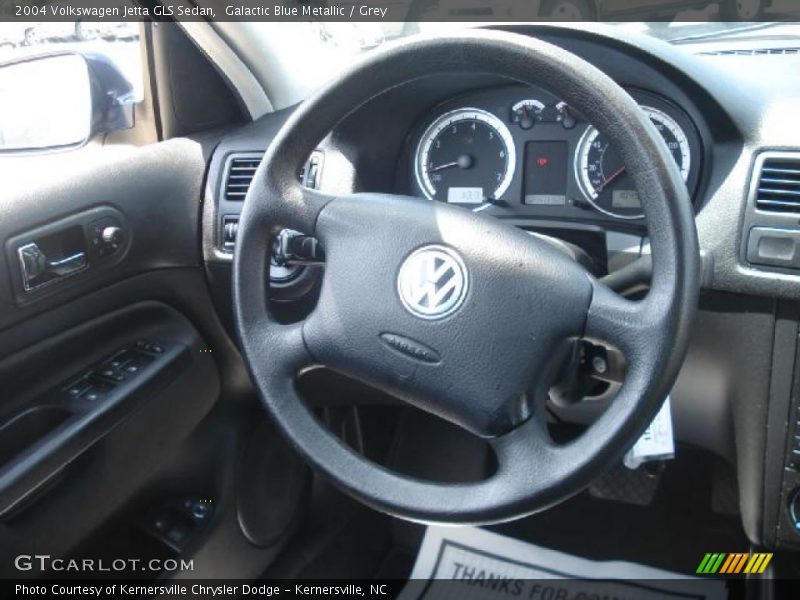 Galactic Blue Metallic / Grey 2004 Volkswagen Jetta GLS Sedan