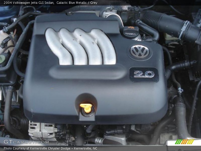 Galactic Blue Metallic / Grey 2004 Volkswagen Jetta GLS Sedan