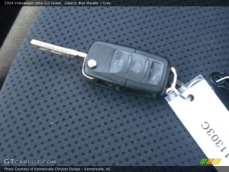 Galactic Blue Metallic / Grey 2004 Volkswagen Jetta GLS Sedan