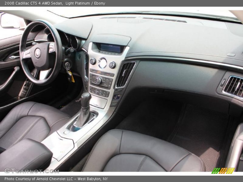 Light Platinum / Ebony 2008 Cadillac CTS 4 AWD Sedan