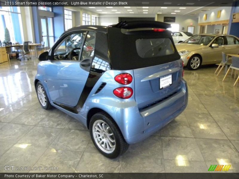  2011 fortwo passion cabriolet Light Blue Metallic