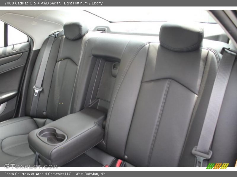 Light Platinum / Ebony 2008 Cadillac CTS 4 AWD Sedan