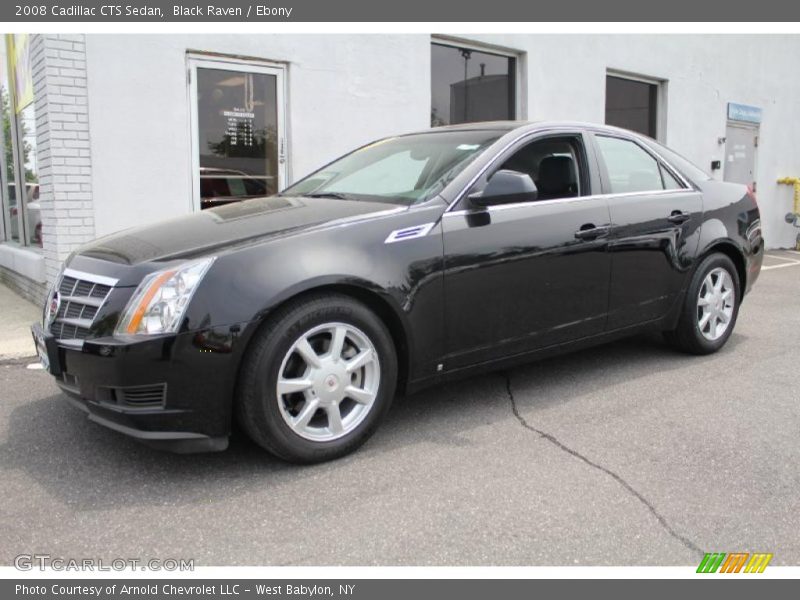 Black Raven / Ebony 2008 Cadillac CTS Sedan