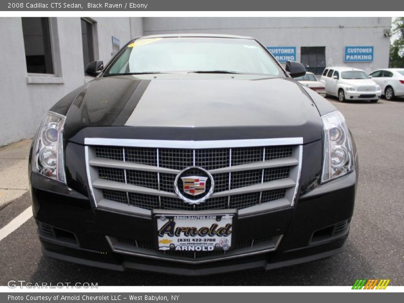 Black Raven / Ebony 2008 Cadillac CTS Sedan