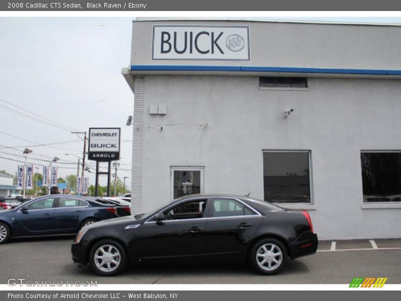 Black Raven / Ebony 2008 Cadillac CTS Sedan