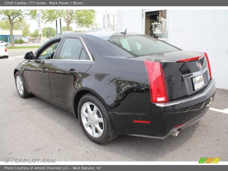 Black Raven / Ebony 2008 Cadillac CTS Sedan