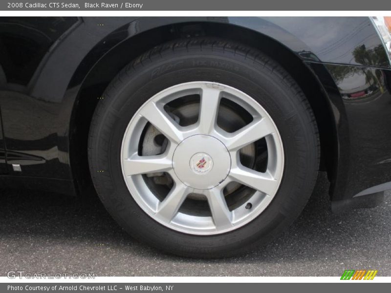 Black Raven / Ebony 2008 Cadillac CTS Sedan