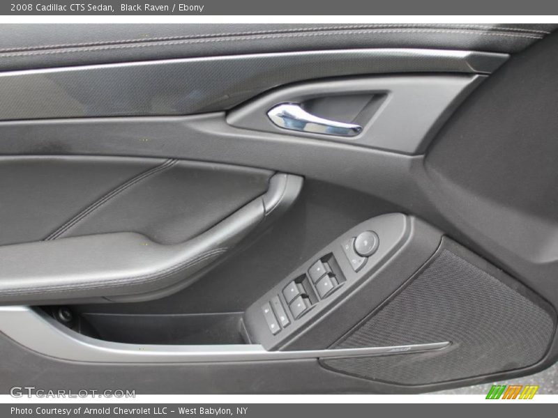 Black Raven / Ebony 2008 Cadillac CTS Sedan