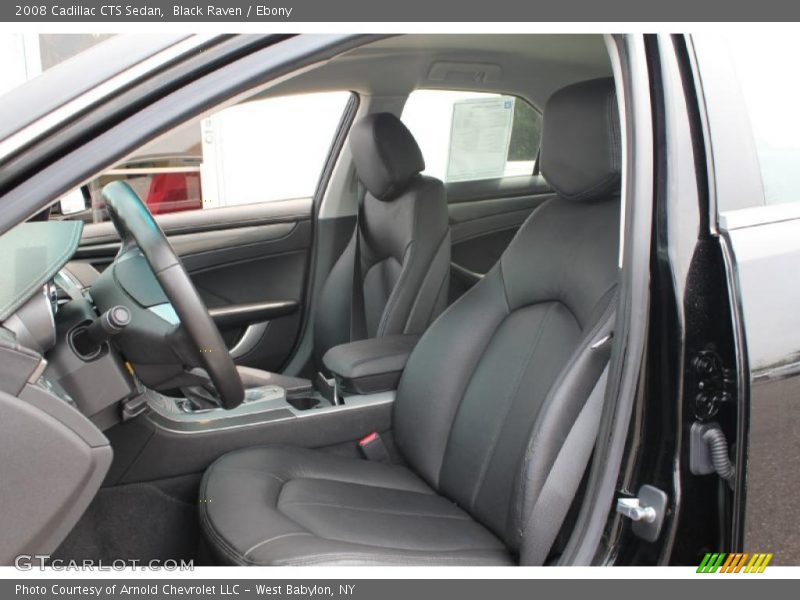 Black Raven / Ebony 2008 Cadillac CTS Sedan