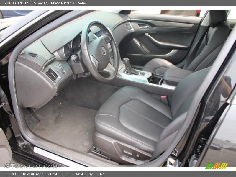 Black Raven / Ebony 2008 Cadillac CTS Sedan