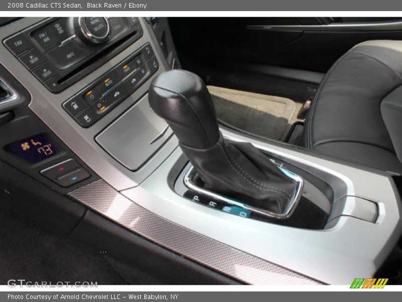 Black Raven / Ebony 2008 Cadillac CTS Sedan
