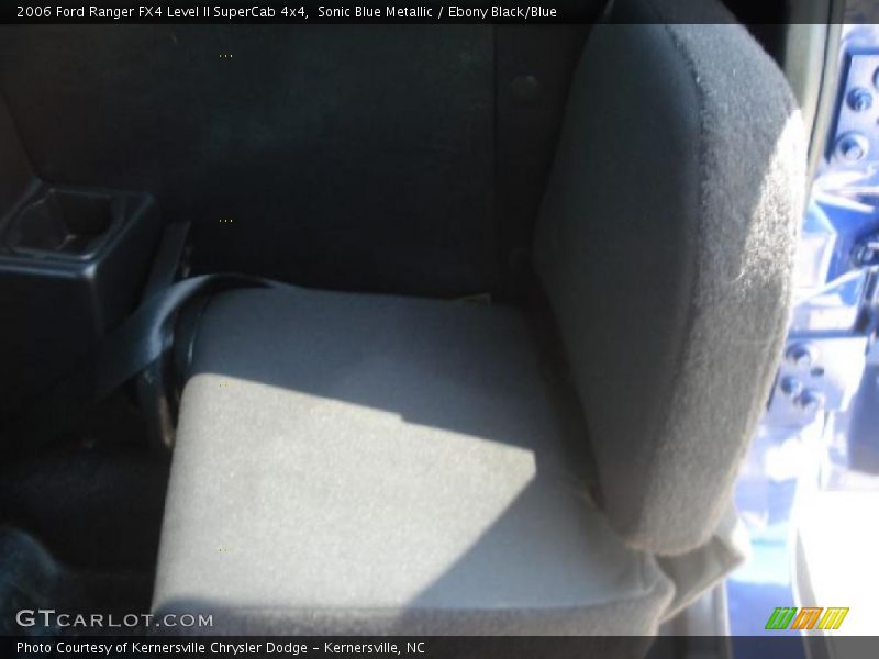 Sonic Blue Metallic / Ebony Black/Blue 2006 Ford Ranger FX4 Level II SuperCab 4x4