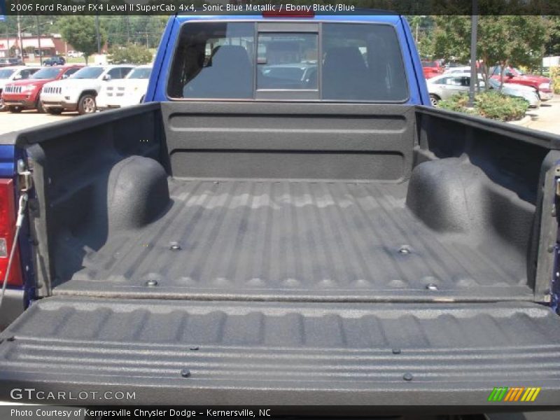Sonic Blue Metallic / Ebony Black/Blue 2006 Ford Ranger FX4 Level II SuperCab 4x4