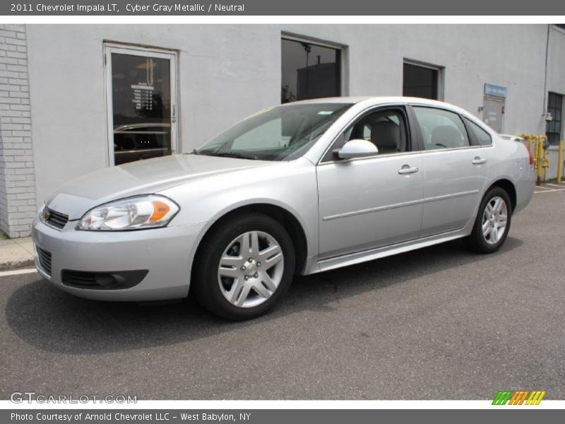 Cyber Gray Metallic / Neutral 2011 Chevrolet Impala LT