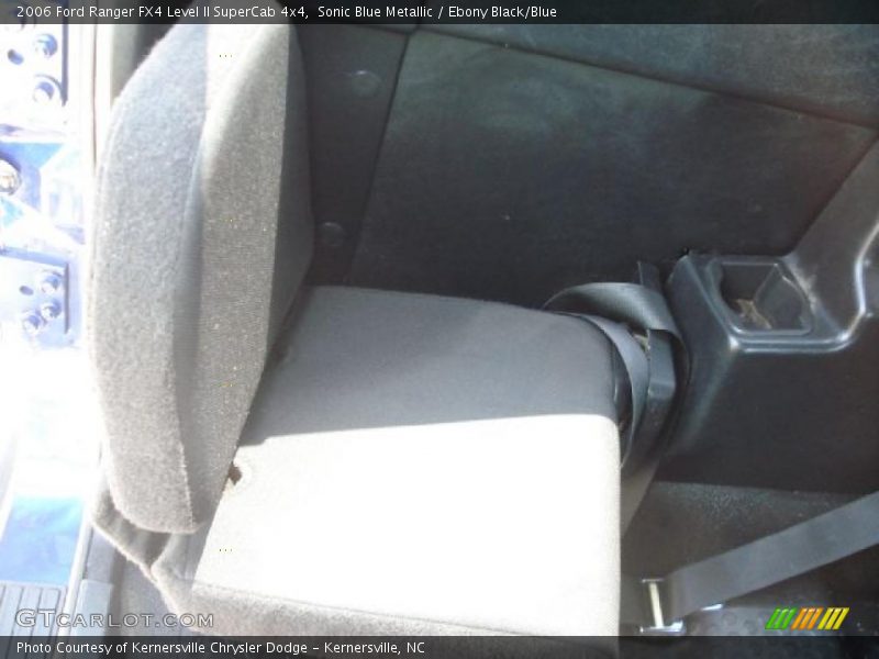 Sonic Blue Metallic / Ebony Black/Blue 2006 Ford Ranger FX4 Level II SuperCab 4x4