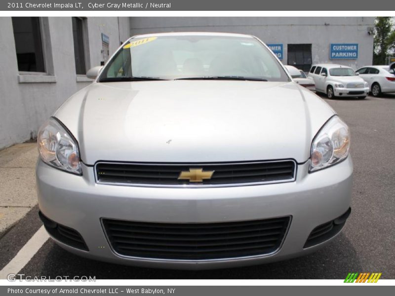 Cyber Gray Metallic / Neutral 2011 Chevrolet Impala LT