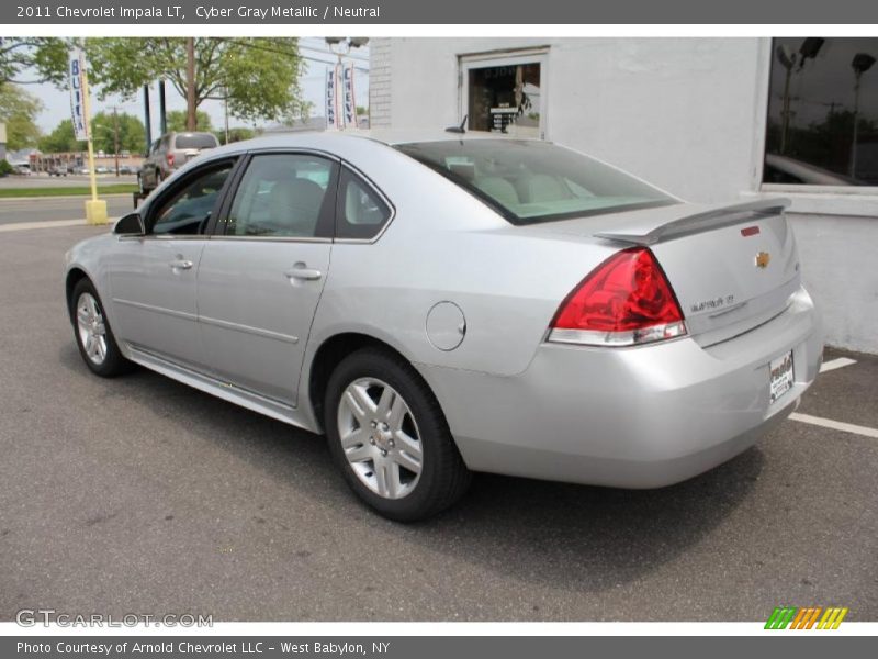 Cyber Gray Metallic / Neutral 2011 Chevrolet Impala LT