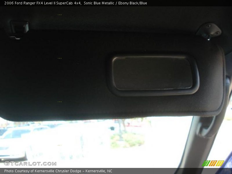 Sonic Blue Metallic / Ebony Black/Blue 2006 Ford Ranger FX4 Level II SuperCab 4x4