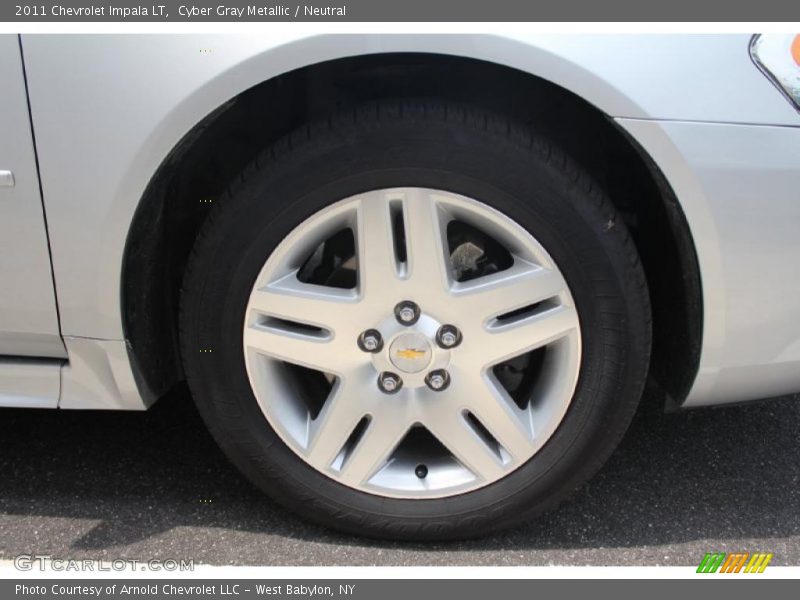 Cyber Gray Metallic / Neutral 2011 Chevrolet Impala LT