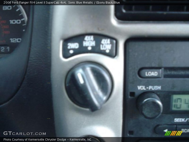 Sonic Blue Metallic / Ebony Black/Blue 2006 Ford Ranger FX4 Level II SuperCab 4x4