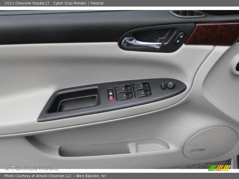 Cyber Gray Metallic / Neutral 2011 Chevrolet Impala LT