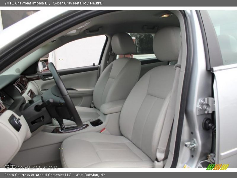 Cyber Gray Metallic / Neutral 2011 Chevrolet Impala LT