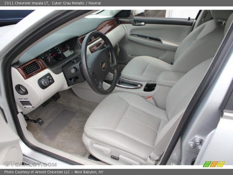 Cyber Gray Metallic / Neutral 2011 Chevrolet Impala LT