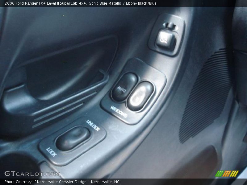 Sonic Blue Metallic / Ebony Black/Blue 2006 Ford Ranger FX4 Level II SuperCab 4x4