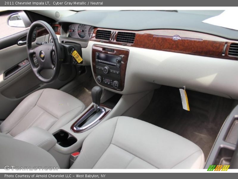 Cyber Gray Metallic / Neutral 2011 Chevrolet Impala LT