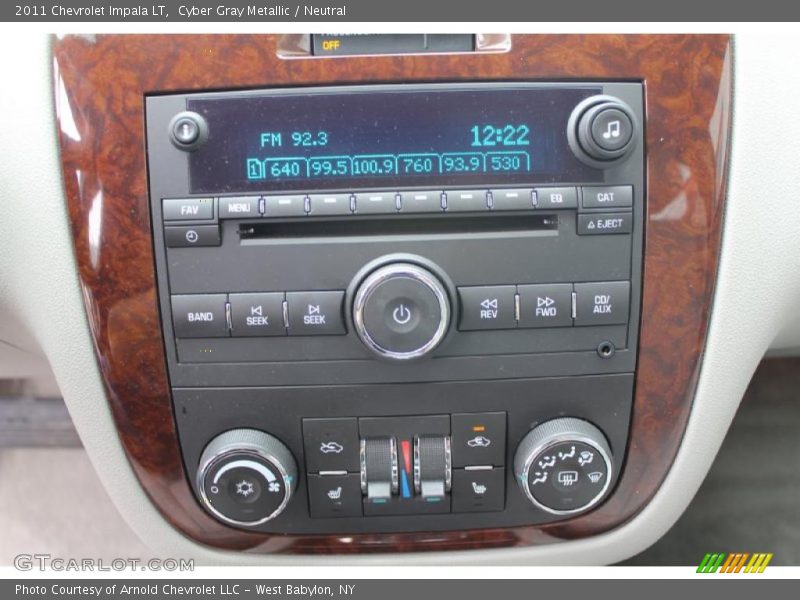 Cyber Gray Metallic / Neutral 2011 Chevrolet Impala LT