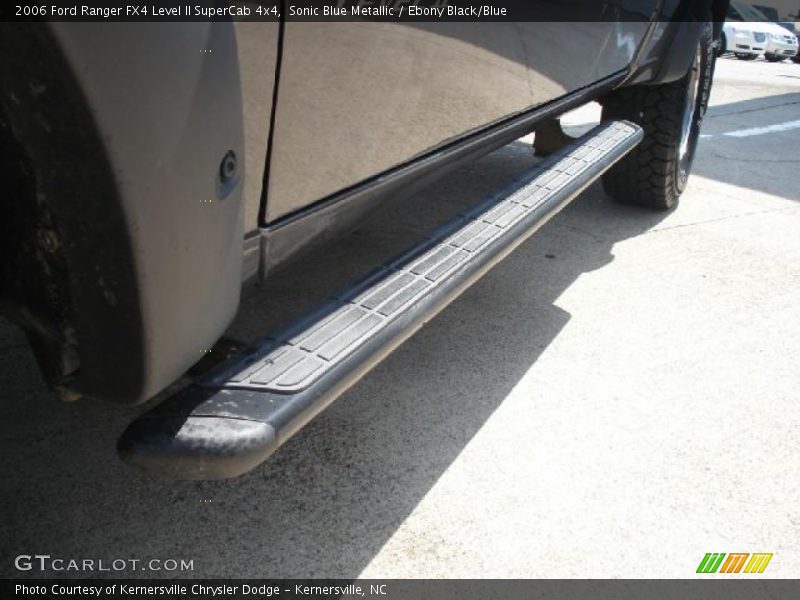 Sonic Blue Metallic / Ebony Black/Blue 2006 Ford Ranger FX4 Level II SuperCab 4x4